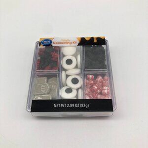 Great Value Halloween Candy Decorating Kit Spider Tombstone Eyeballs Skull Bones